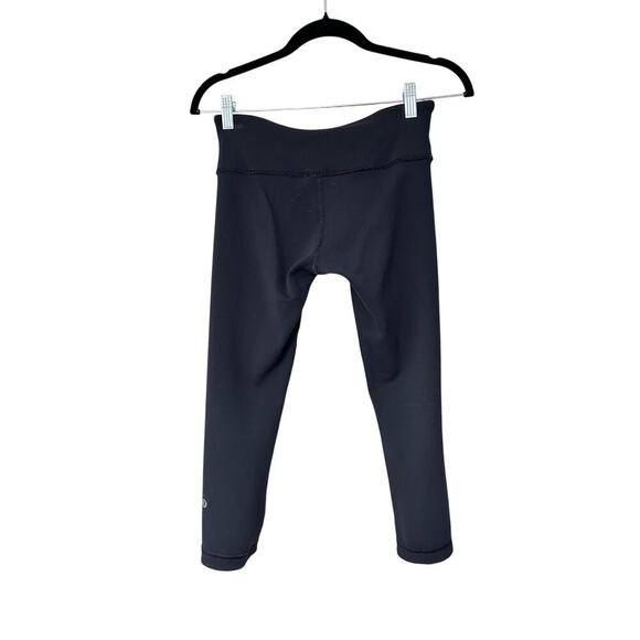 🔄 Vintage Reversible Lululemon Leggings – Black OR Purple | Size 6 - Picture 2 of 5